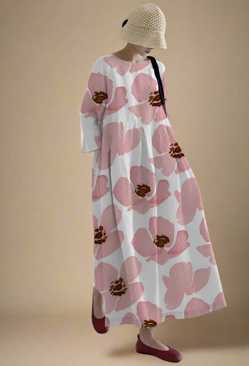 Giada | Donna Floreale Vestito Estivo | Leggero