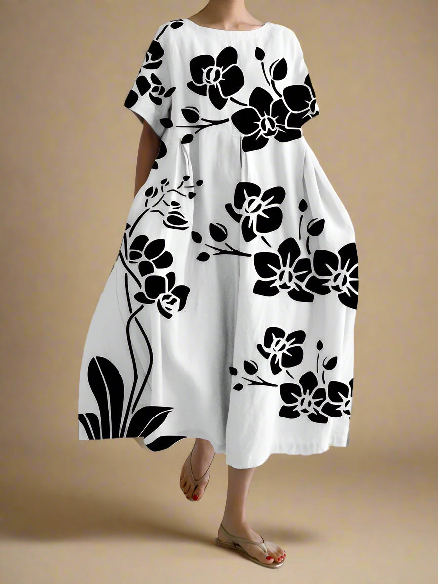 Chiara | Donna Floreale Vestito Estivo | Leggero