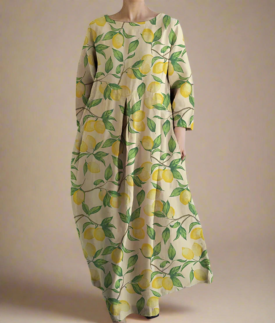 Bianca | Donna Stampata Vestito Estivo | Leggero
