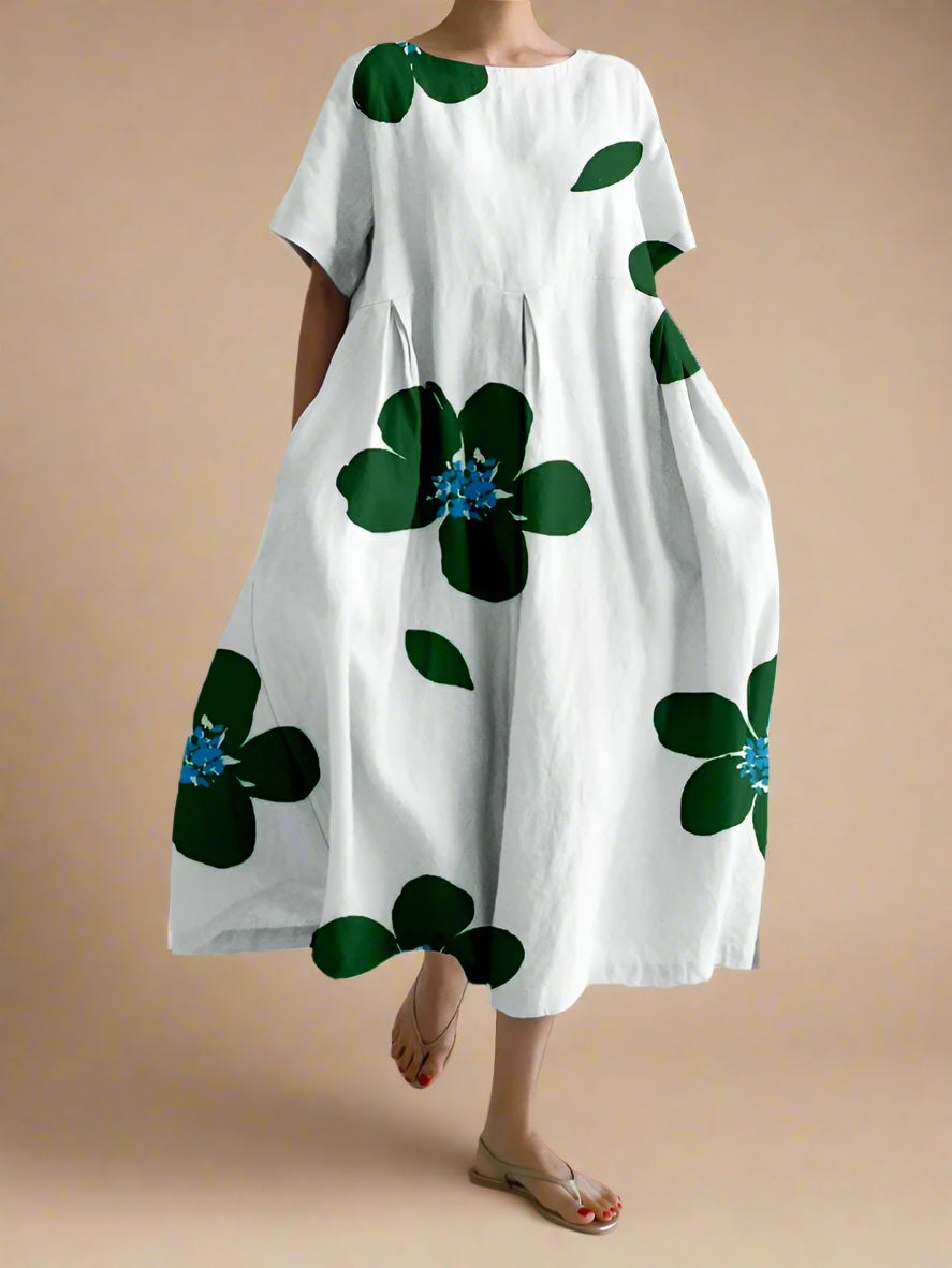Giulia | Donna Floreale Vestito Estivo | Leggero
