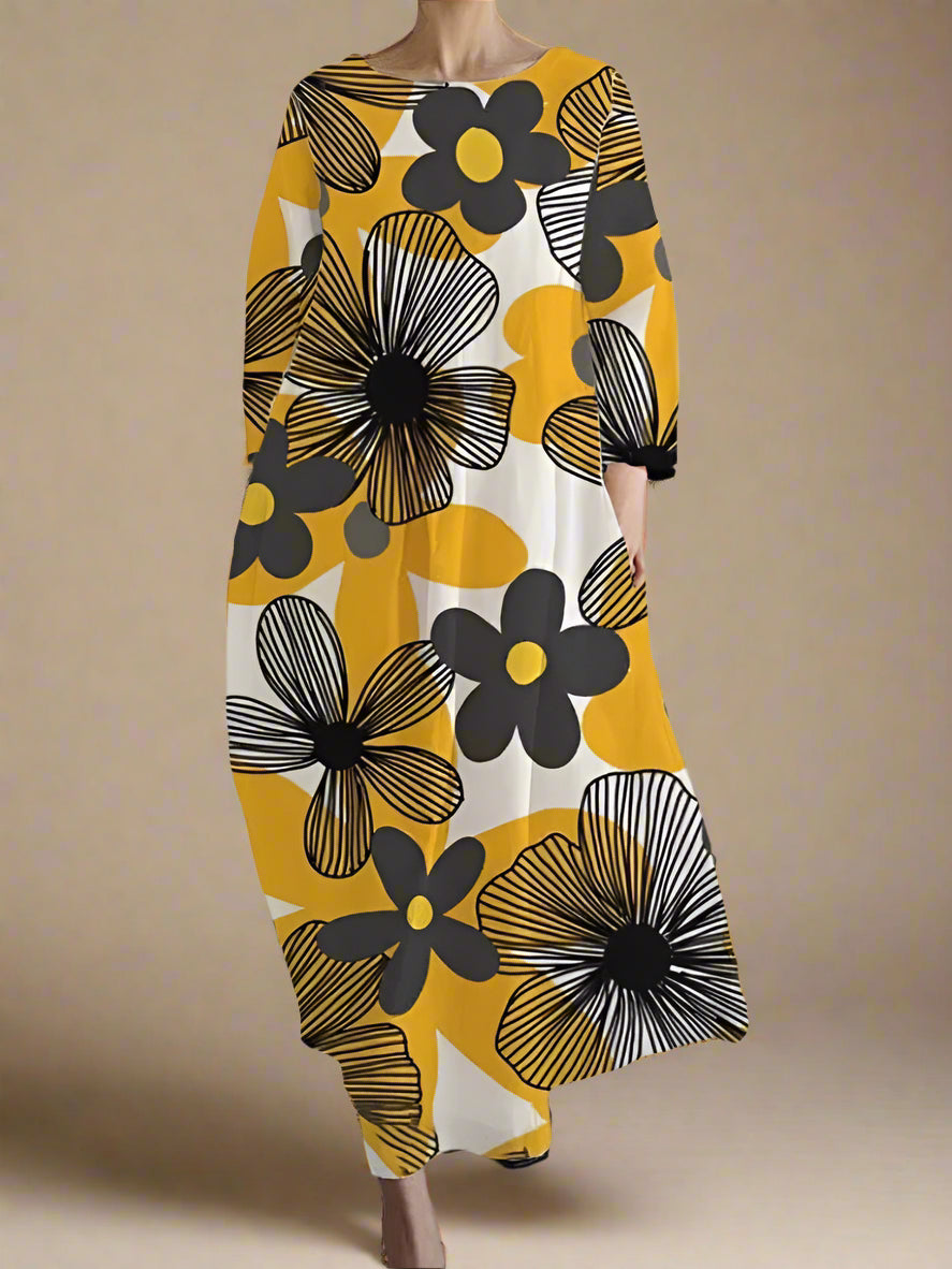 Elisa | Donna Floreale Vestito Estivo | Versatile