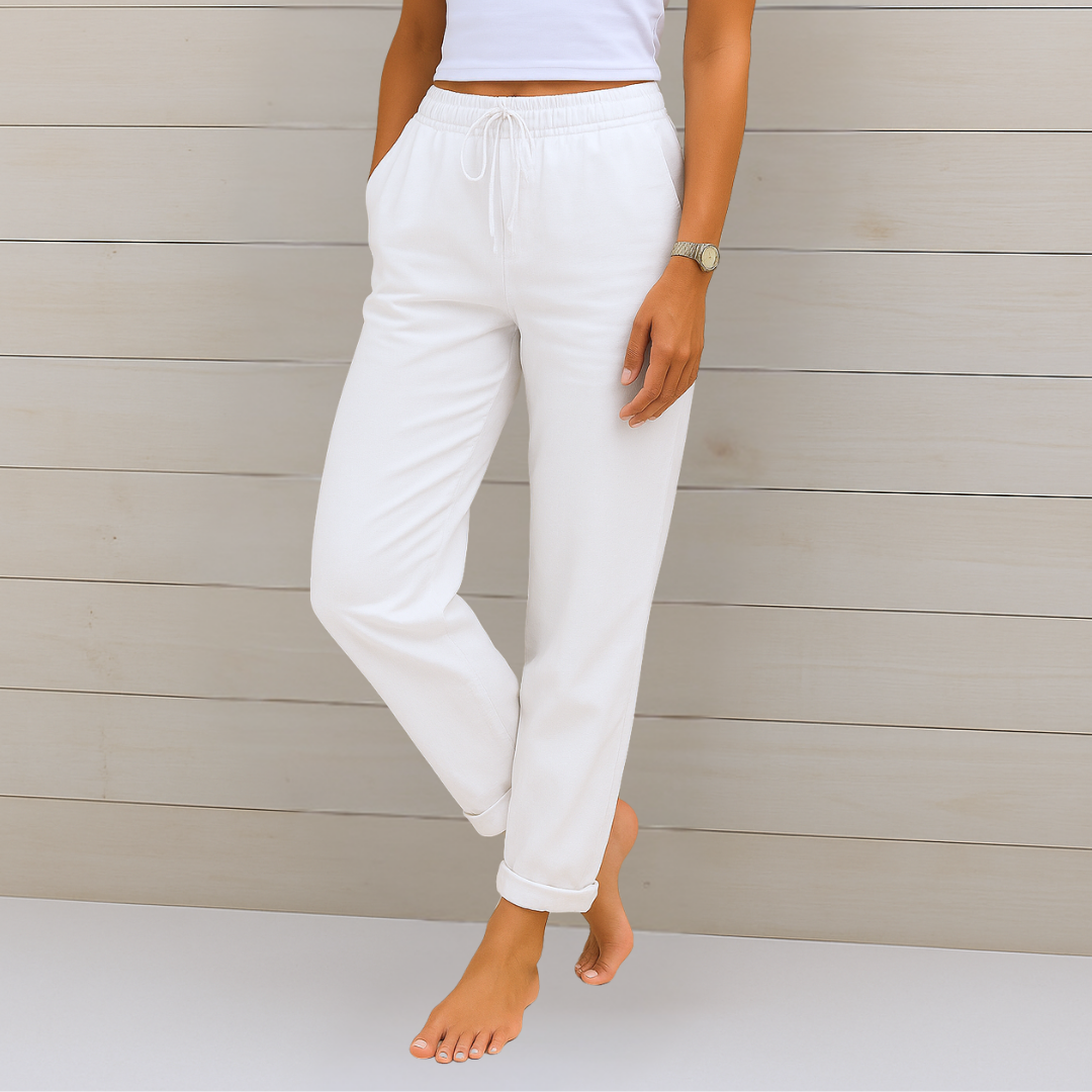 Sibilla | Donna Comoda Pantalone Estivo