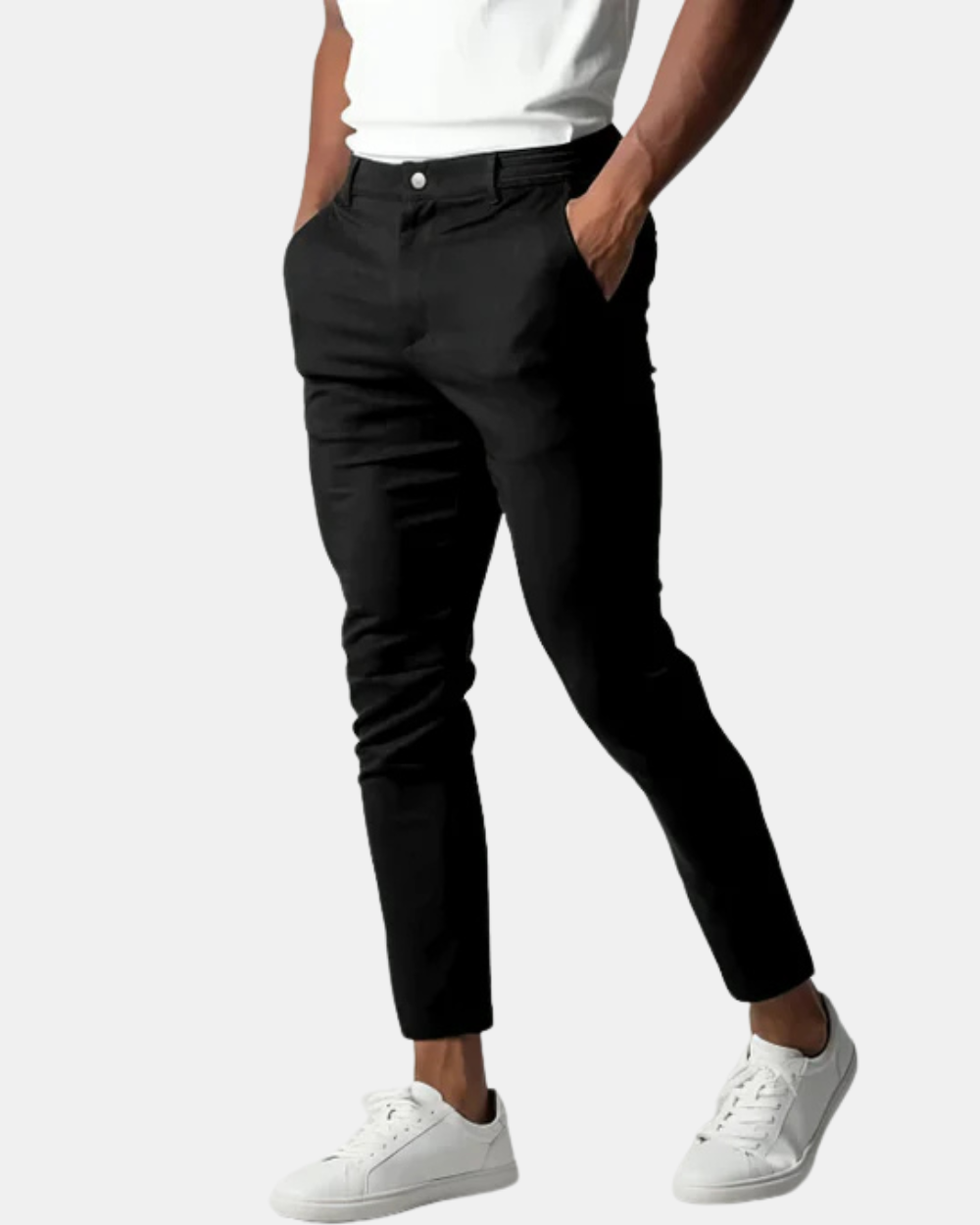 Nico | Uomo Pantaloni Chino Elasticizzato | Versatile & Comodo