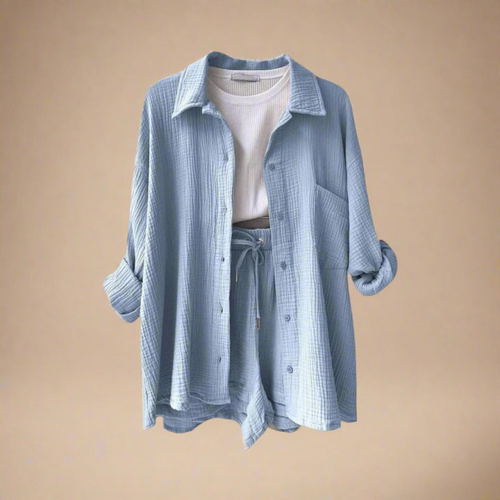 Rosa | Donna Traspirante Completo Due Pezzi | Leggero e Versatile