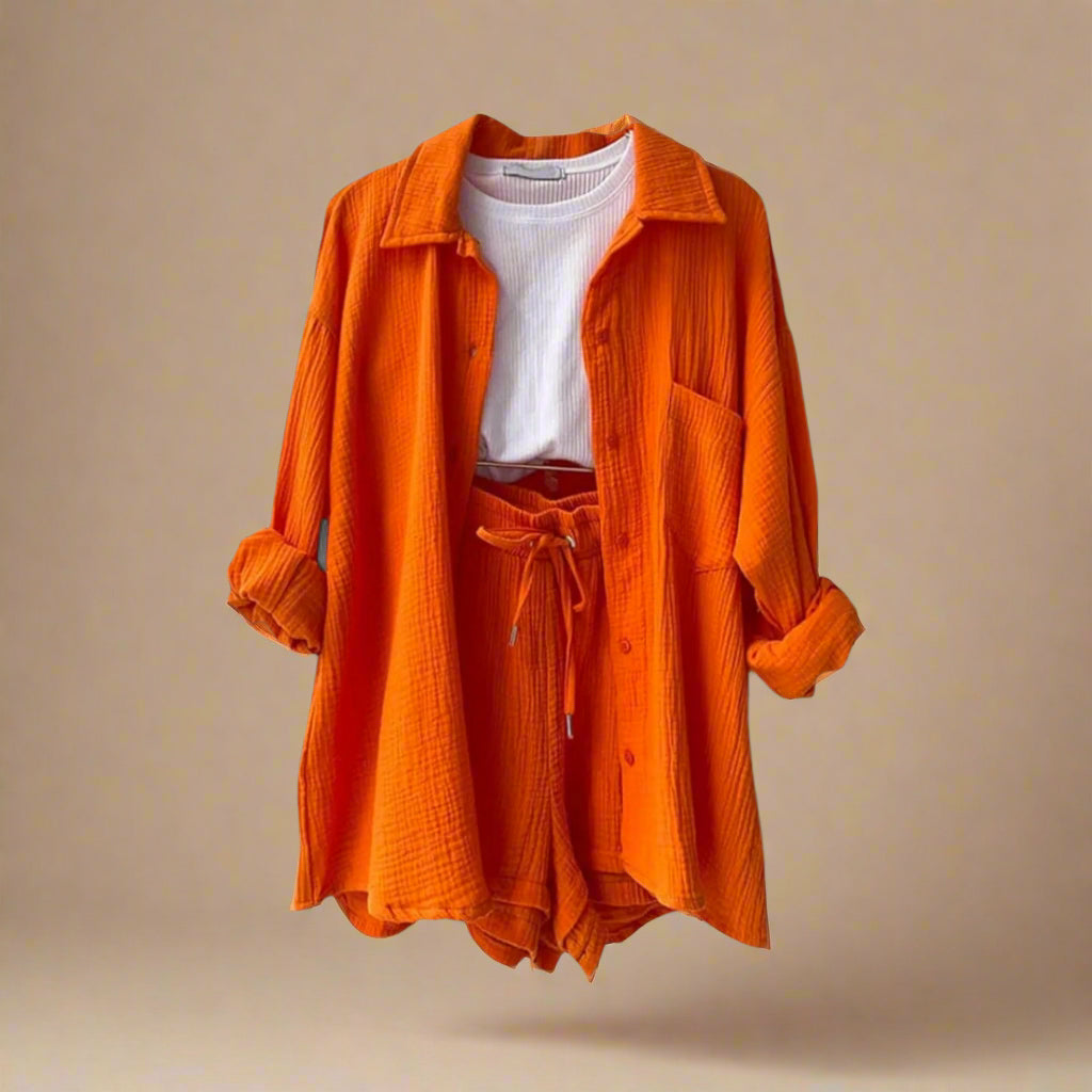 Rosa | Donna Traspirante Completo Due Pezzi | Leggero e Versatile