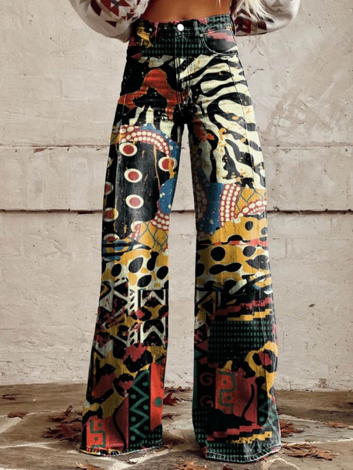 Ginevra | Donna Artistici Pantaloni Larghi | Moderni