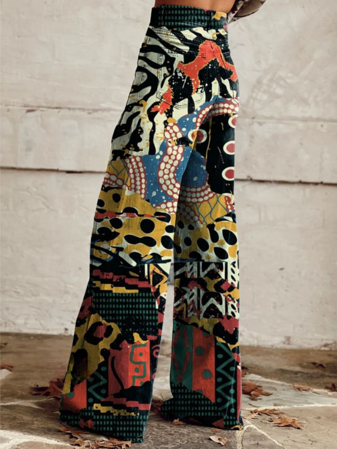 Ginevra | Donna Artistici Pantaloni Larghi | Moderni