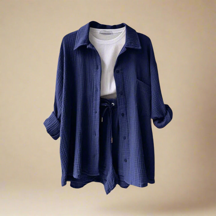 Rosa | Donna Traspirante Completo Due Pezzi | Leggero e Versatile