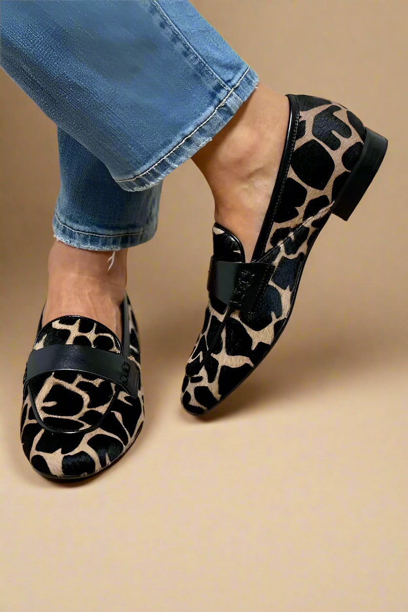 Nerina | Donna Animalier Mocassini | Strutturati