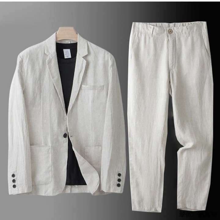 Riccardo | Uomo Set Elegante | Traspirante e Versatile