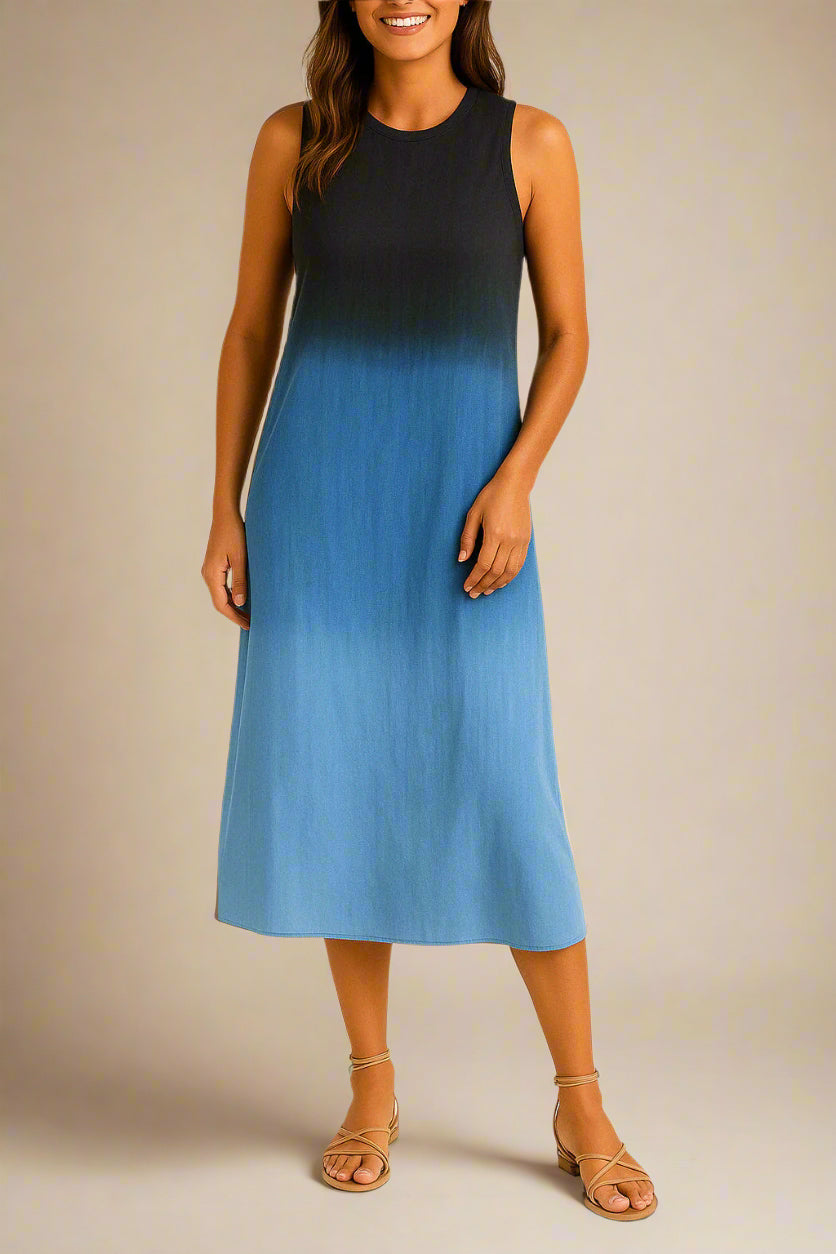 Aria | Donna Smanicata Abito Ombreggiato | Casual