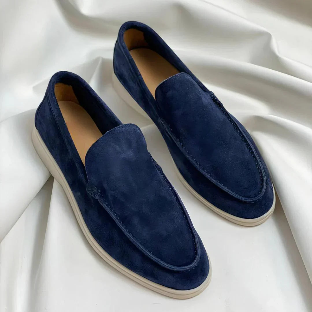 Enzo | Uomo Mocassini Eleganti in Camoscio | Comodi e Versatili