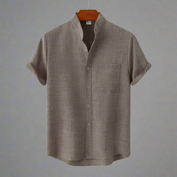 Lorenzo | Uomo Leggera Camicia Casual | Traspirante