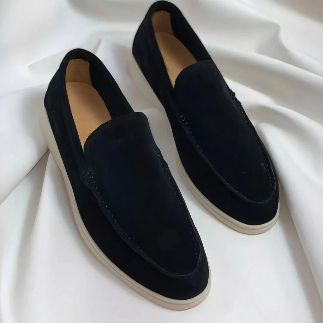 Enzo | Uomo Mocassini Eleganti in Camoscio | Comodi e Versatili