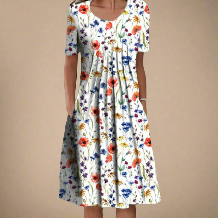 Ginevra | Donna Elegante Abito a Strati | Modellante