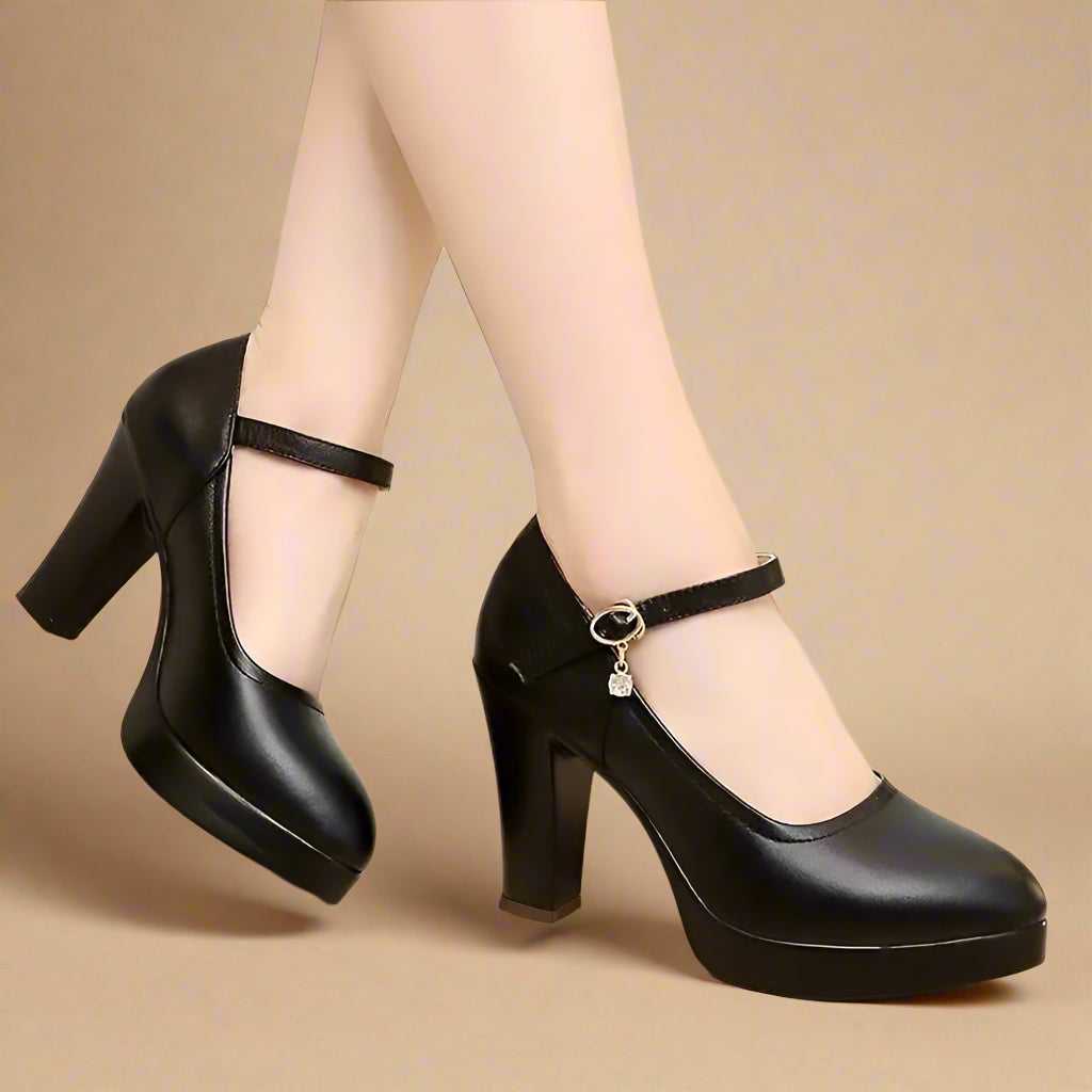 Ginevra | Donna Eleganti Scarpe con Plateau | Stabili