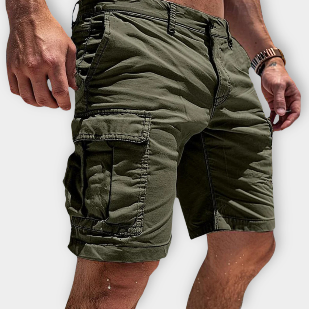 Ettore | Uomo Pantaloncini Cargo Leggeri | Funzionali – in Italy