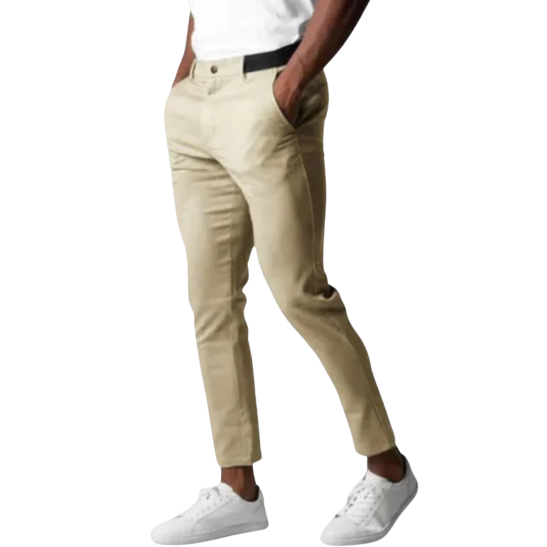Nico | Uomo Pantaloni Chino Elasticizzato | Versatile & Comodo