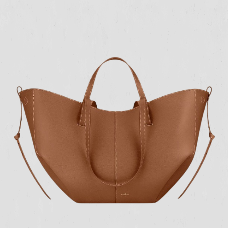 Flavia | Donna Borsa Strutturata con Arricciatura Laterale | Elegante e Funzionale