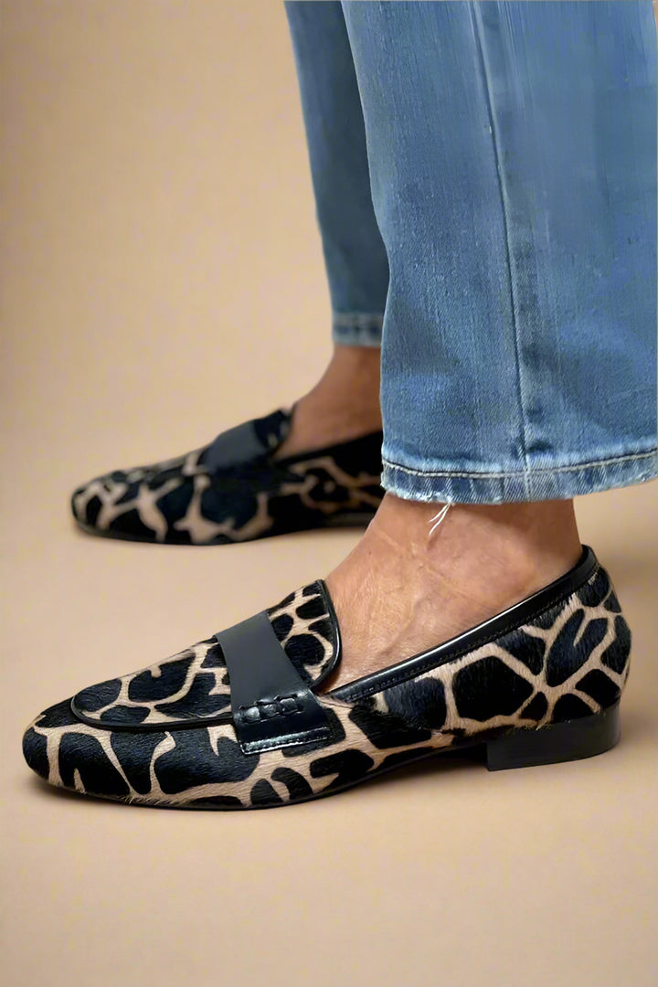 Nerina | Donna Animalier Mocassini | Strutturati