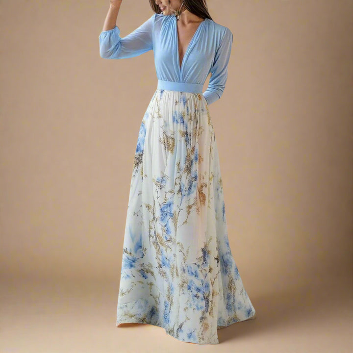 Elena | Donna Comoda Vestito | Elegante