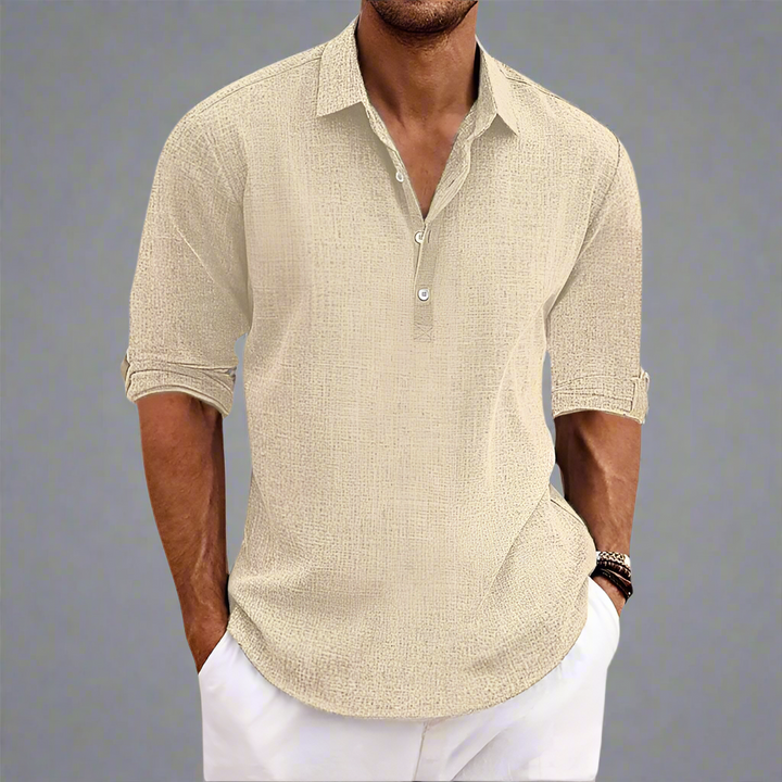 Nathan | Uomo Traspirante Camicia Maniche Lunghe | Versatile