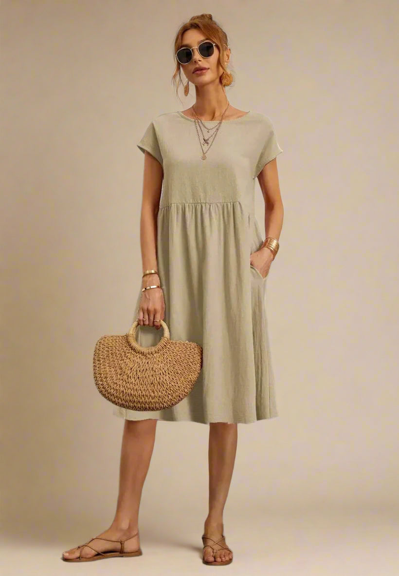 Luna | Donna Leggera Vestibilità Abito | Casual