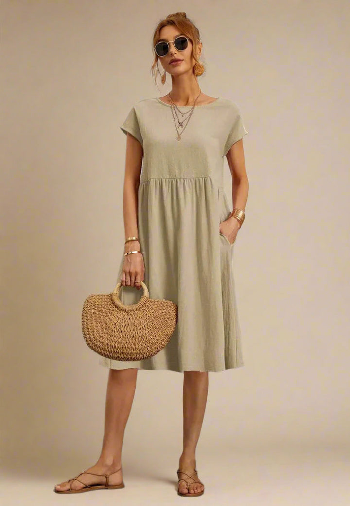 Luna | Donna Leggera Vestibilità Abito | Casual