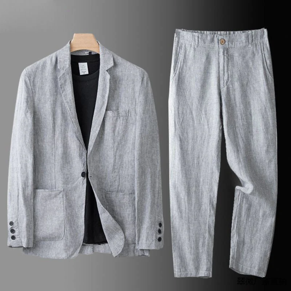 Riccardo | Uomo Set Elegante | Traspirante e Versatile