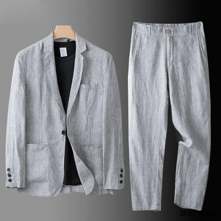 Riccardo | Uomo Set Elegante | Traspirante e Versatile