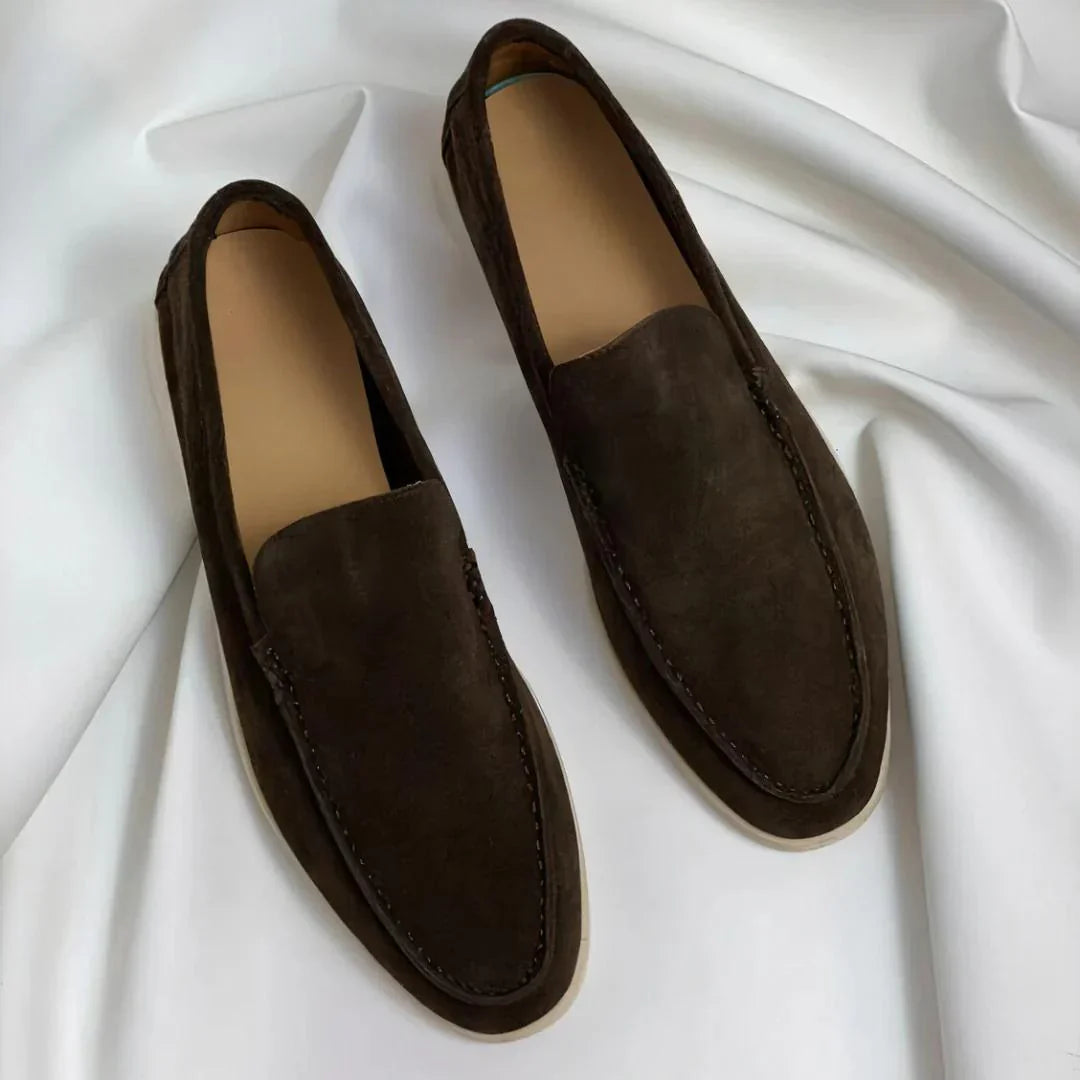 Enzo | Uomo Mocassini Eleganti in Camoscio | Comodi e Versatili