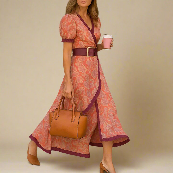 Chiara | Donna Elegante Maxi Abito | Confortevole