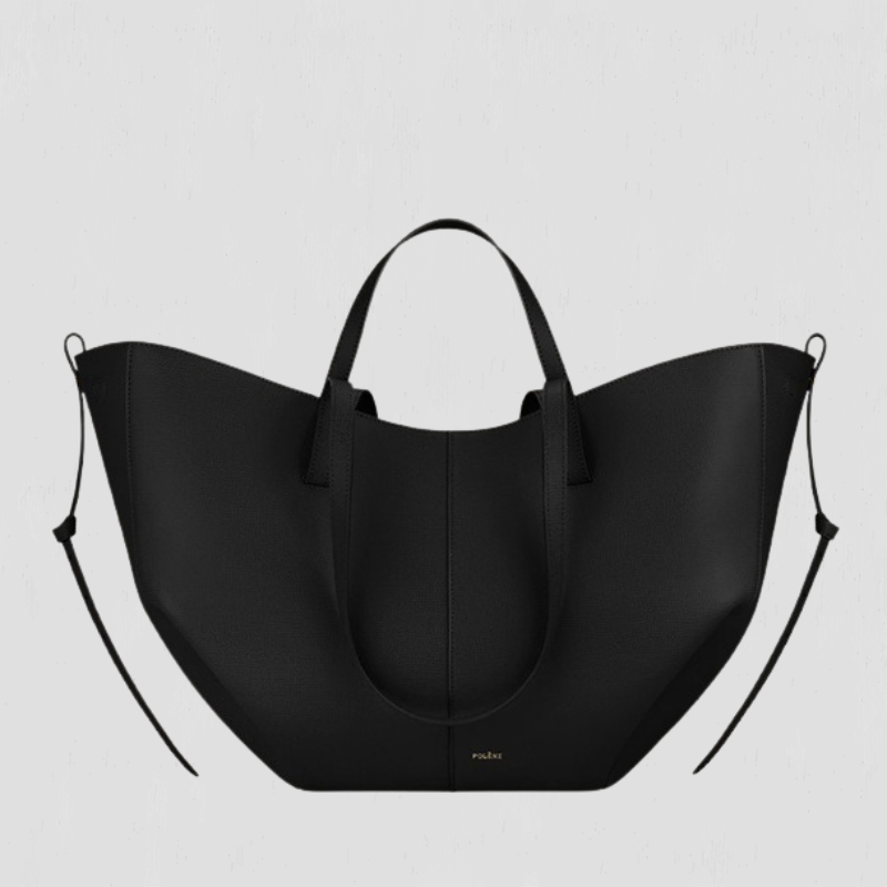 Flavia | Donna Borsa Strutturata con Arricciatura Laterale | Elegante e Funzionale
