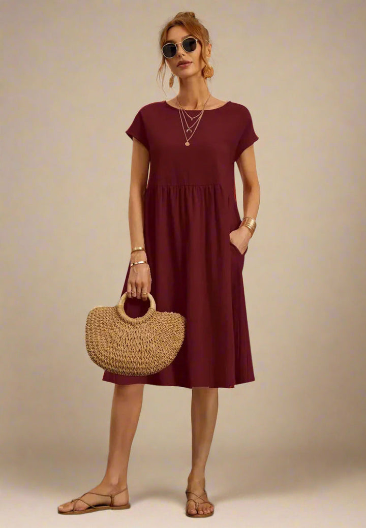 Luna | Donna Leggera Vestibilità Abito | Casual