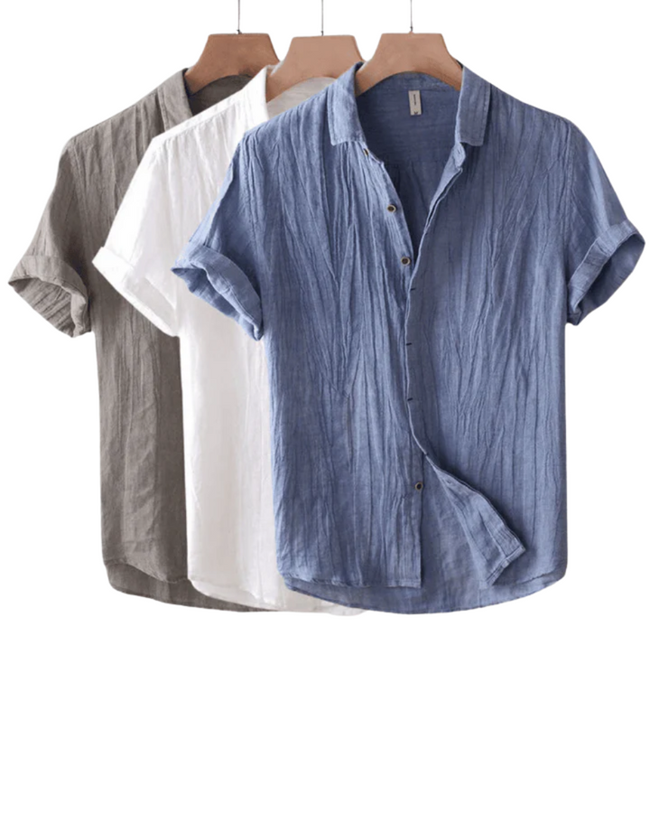 Tomaso | Uomo Camicia Leggera | Traspirante e Versatile