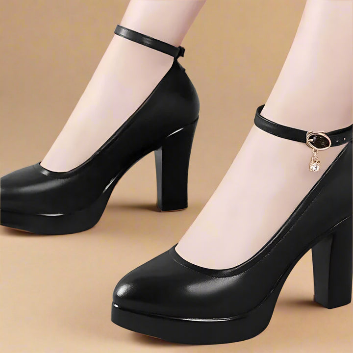 Ginevra | Donna Eleganti Scarpe con Plateau | Stabili