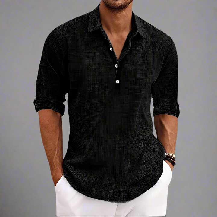 Nathan | Uomo Traspirante Camicia Maniche Lunghe | Versatile