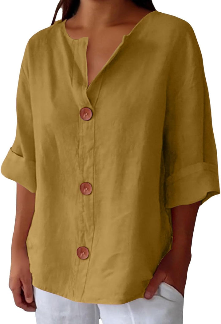 Ginevra | Donna Blusa Leggera | Traspirante e Versatile