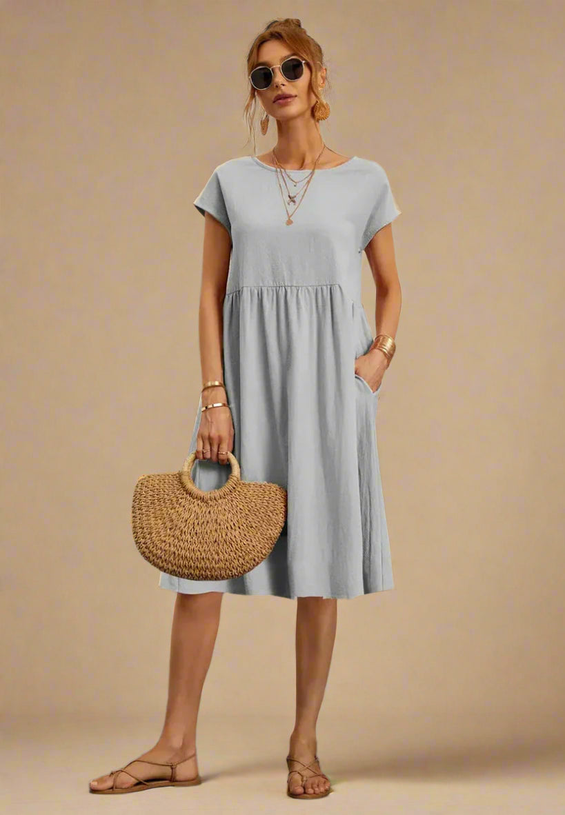 Luna | Donna Leggera Vestibilità Abito | Casual