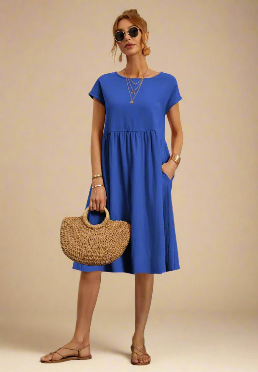 Luna | Donna Leggera Vestibilità Abito | Casual