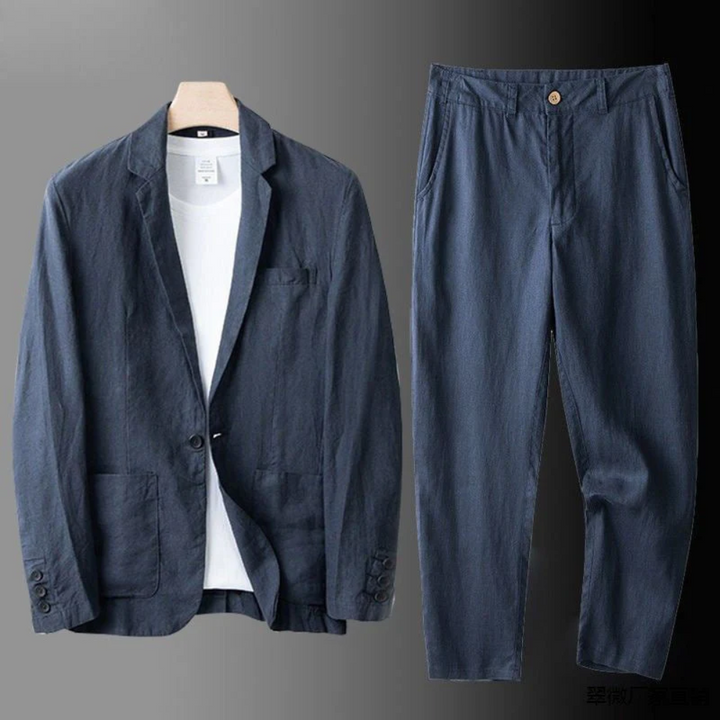 Riccardo | Uomo Set Elegante | Traspirante e Versatile