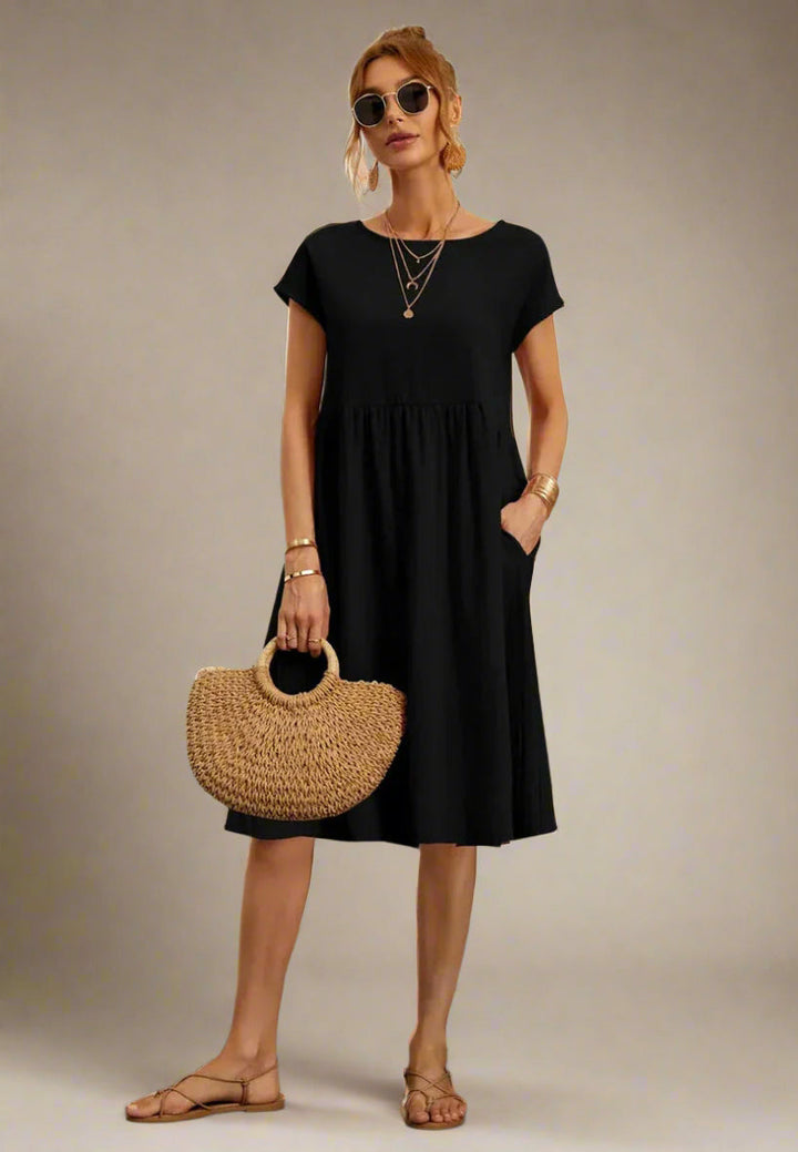 Luna | Donna Leggera Vestibilità Abito | Casual