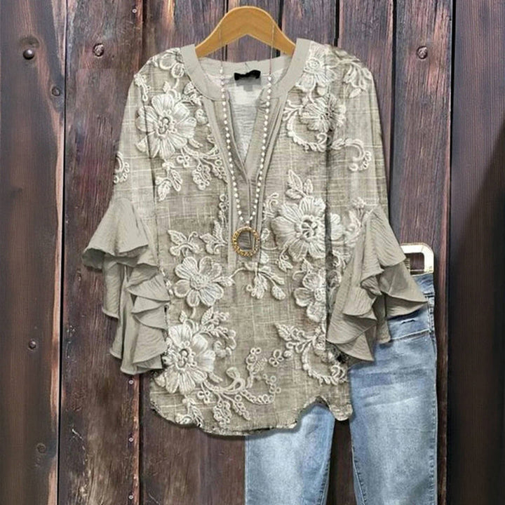 Giada | Donna Blusa Floreale | Leggera