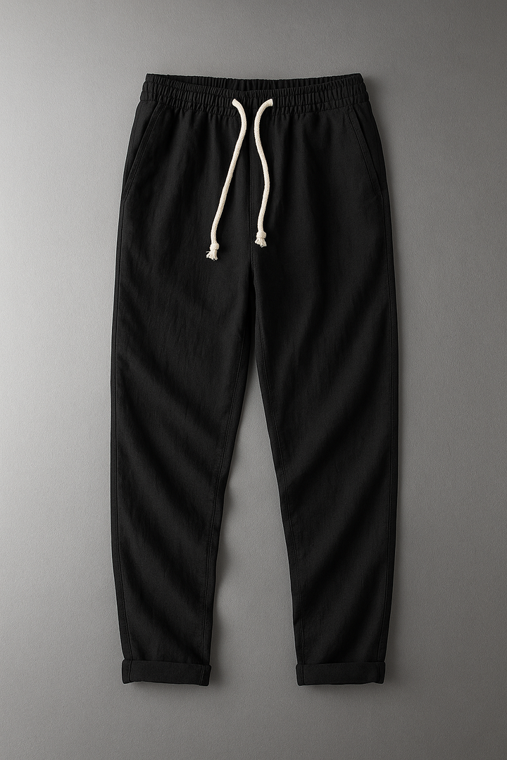Alessio | Uomo Pantaloni in Lino Eleganti | Traspiranti e Sagomati