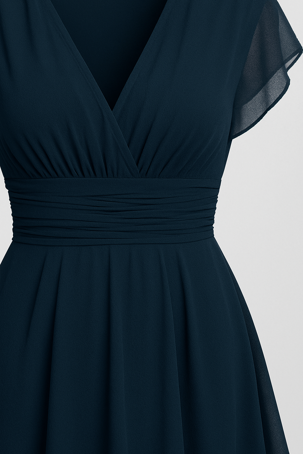 Chiara | Donna Abito Fluido con Scollo a V | Elegante e Versatile