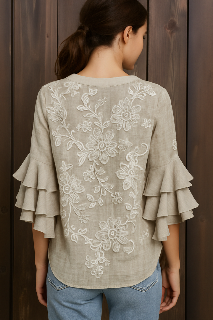 Giada | Donna Blusa Floreale | Leggera