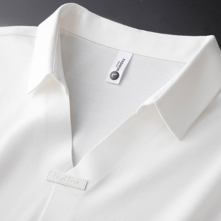 Lorenzo | Uomo Polo Business Casual | Traspirante Elegante