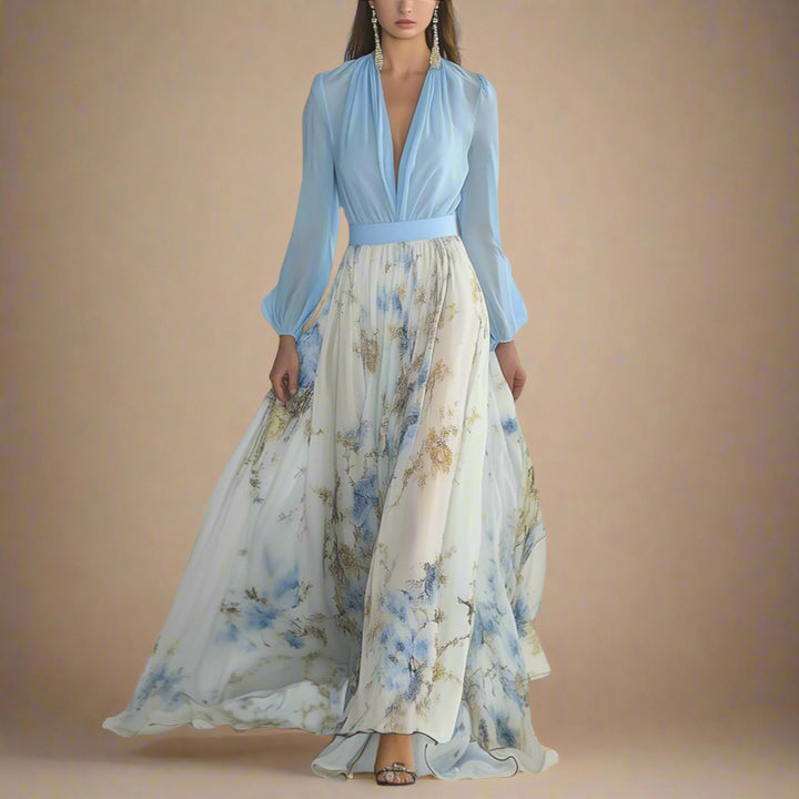 Elena | Donna Comoda Vestito | Elegante