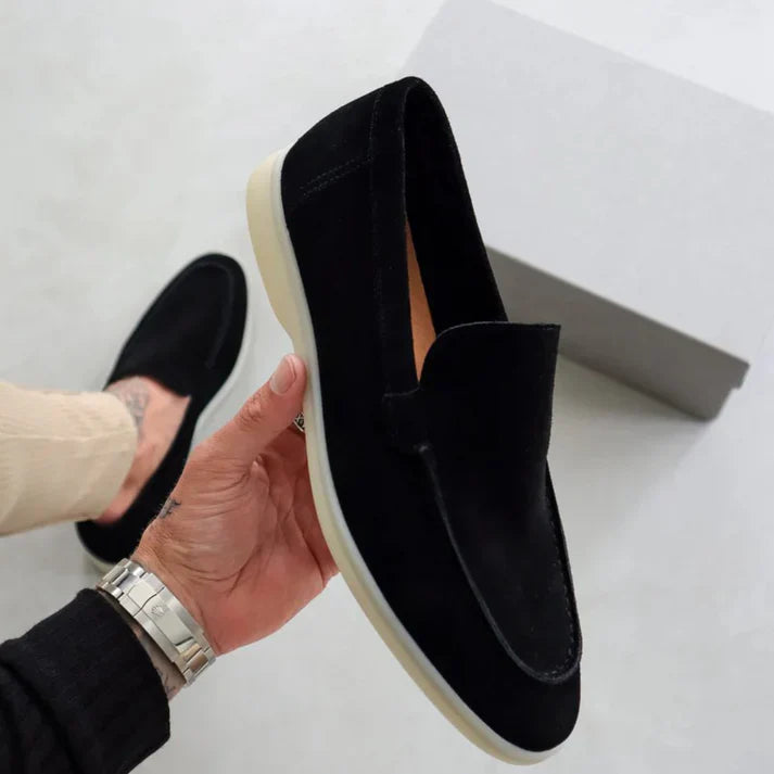 Enzo | Uomo Mocassini Eleganti in Camoscio | Comodi e Versatili