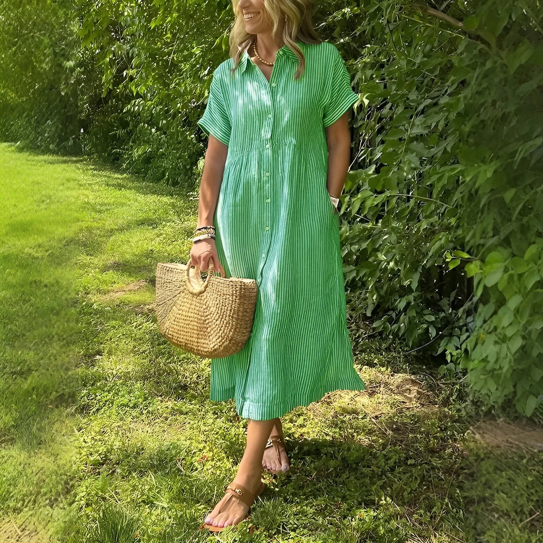 Isotta | Donna Leggera Vestito Midi | Quotidiano
